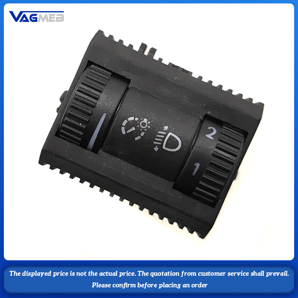 Headlight Adjustment & Dashboard Brightness Switch Button For VW POLO 2002 2003 2004 2006 2008 2010 6Q0 941 333C