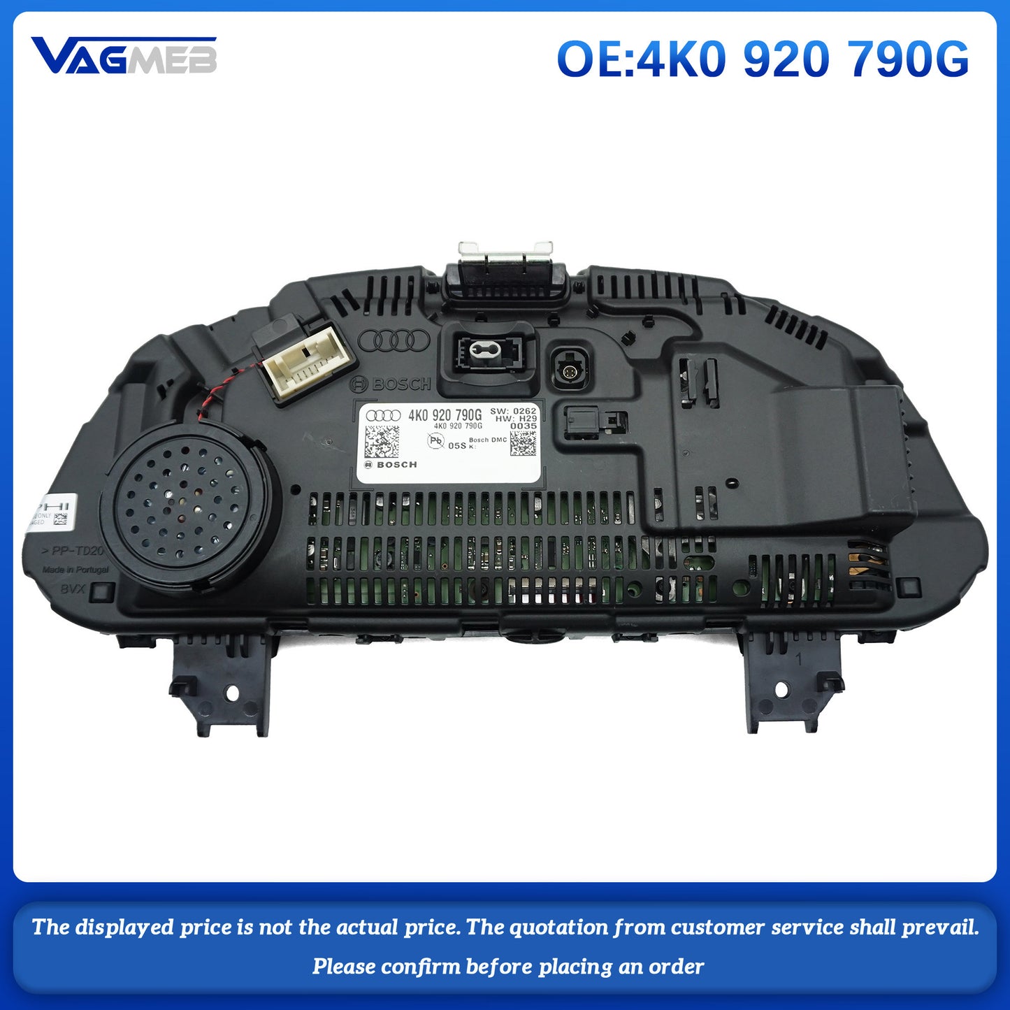 For Audi A6C8 LCD instrument panel 790G 4K0 920 790G