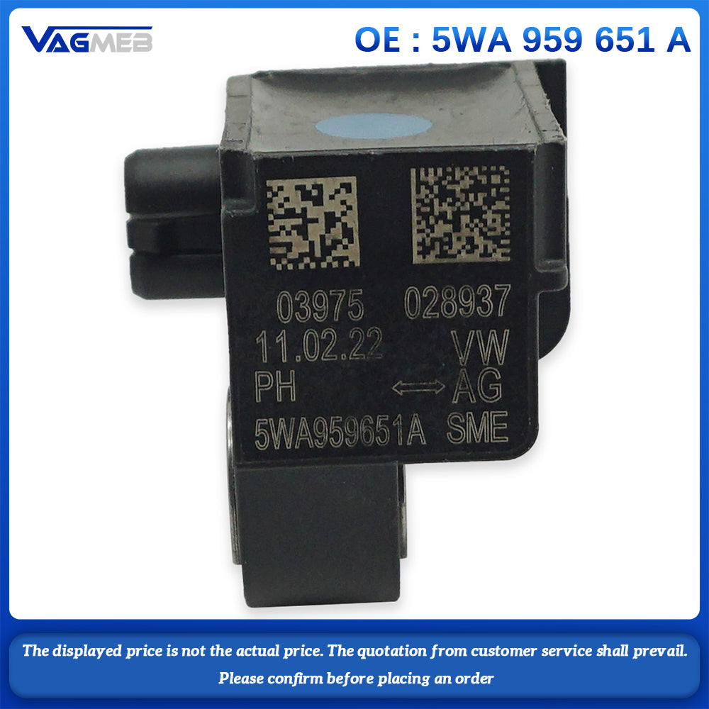 5WA 959 651 A Front Impact Crash Sensor For VW Golf Sportsvan Golf Audi A3 S3