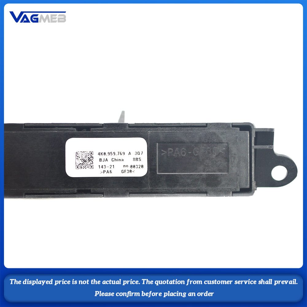 For Audi A6 4K A6 S6 A7 S7 Seat adjustment memory switch Chromium Silver 4K0 959 769A