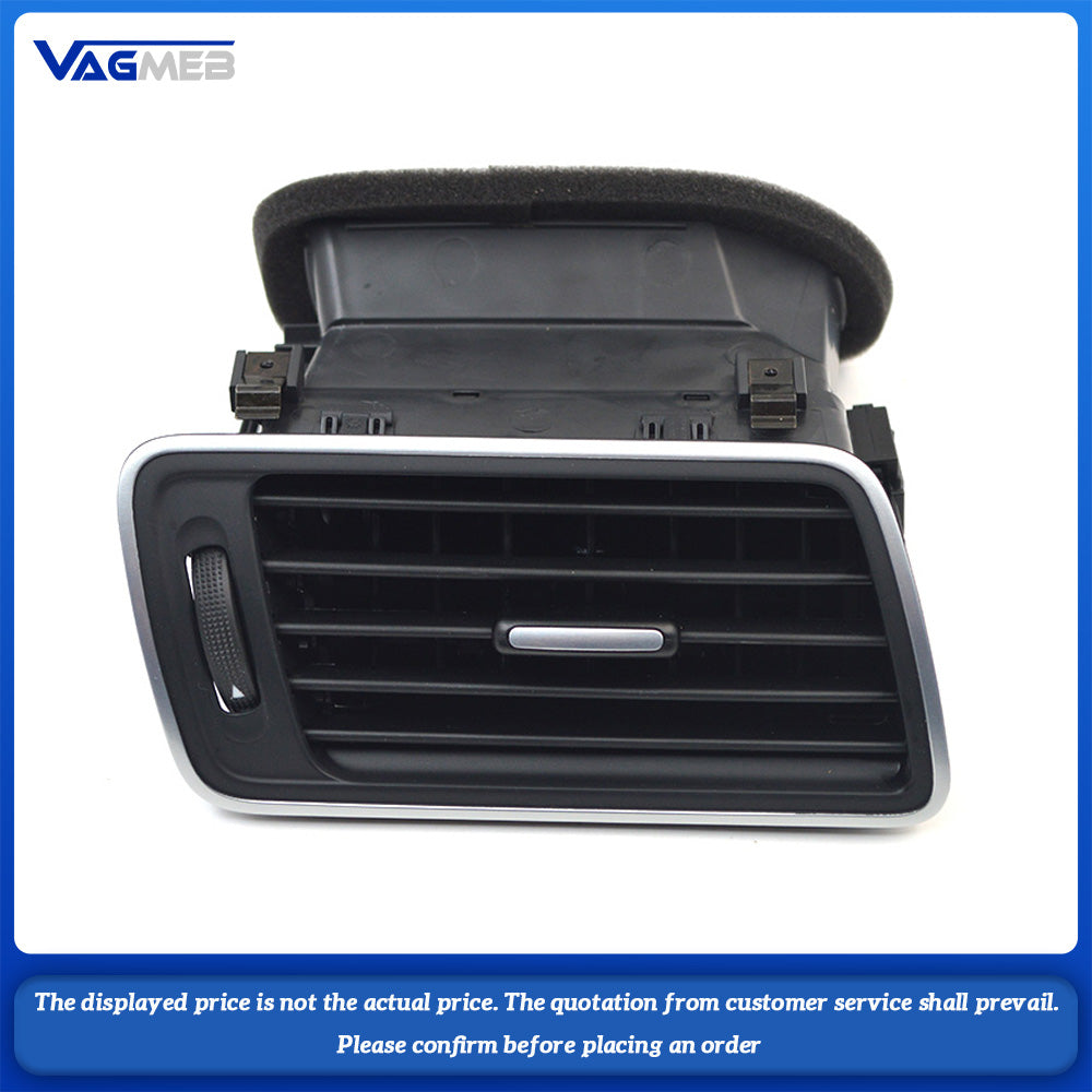 Matte chrome air conditioning exhaust ports, For VW Passat B6 B7 2006-2011