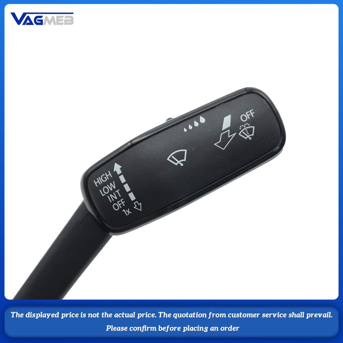 5Q1 953 521 BK Car Steering Wheel Wiper Headlight Controller Combination Switch For VW Passat CC TAYRON T-Roc