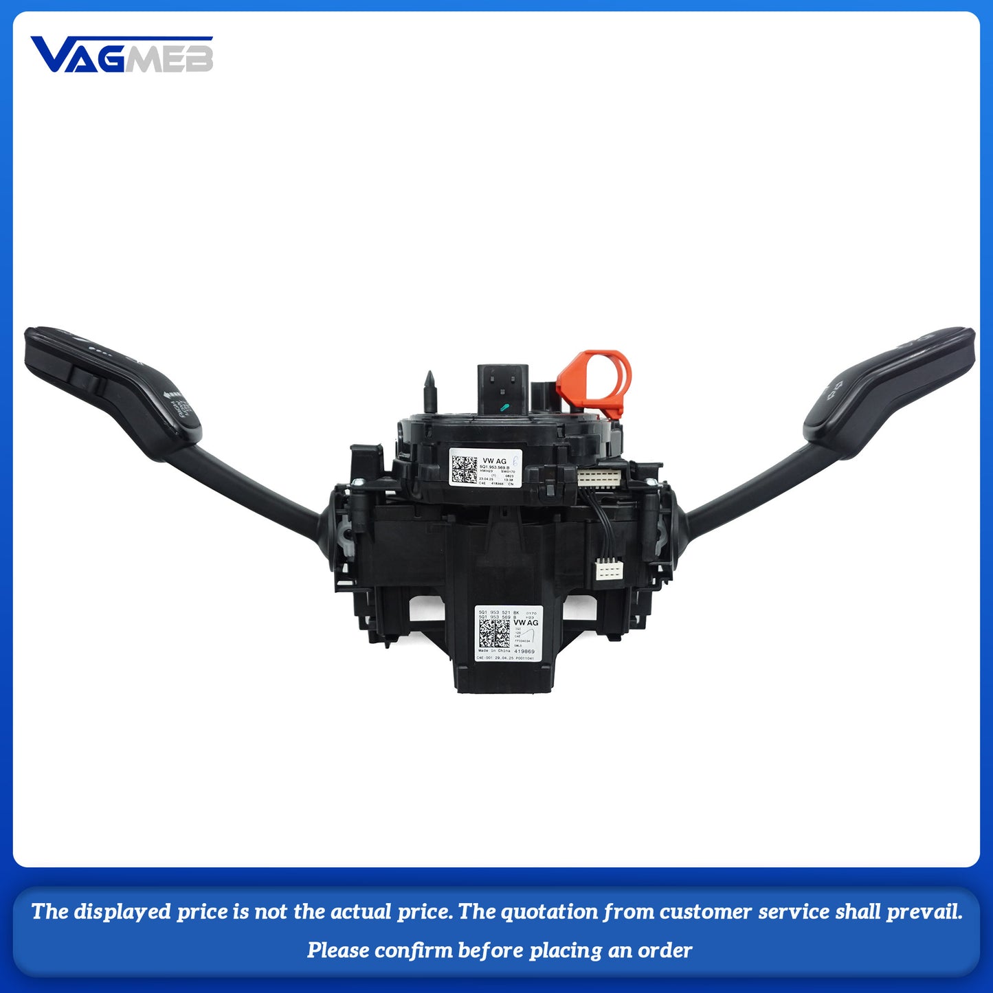 5Q1 953 521 BK Car Steering Wheel Wiper Headlight Controller Combination Switch For VW Passat CC TAYRON T-Roc