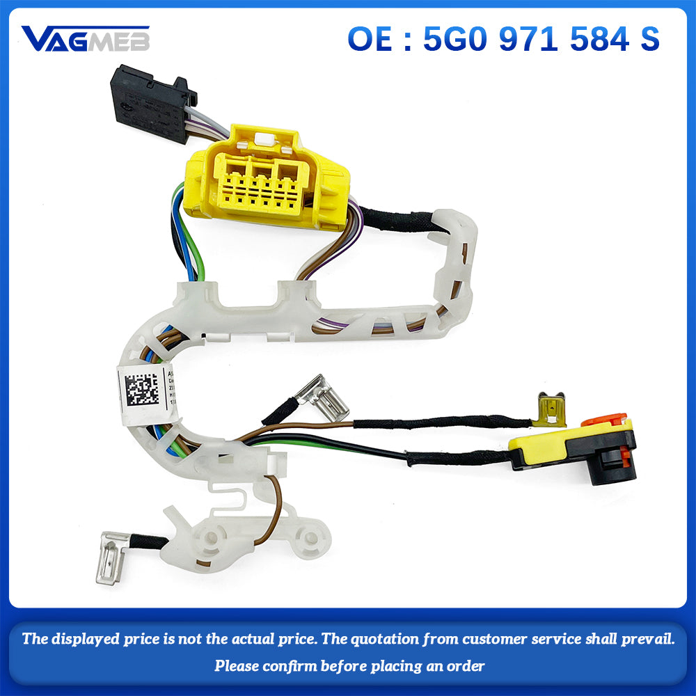 5G0 971 584 S Steering Wheel Multifunctional Wiring Harness Cable Plug For VW AtlasX Golf Golf Variant Passat Variant Polo T-Roc