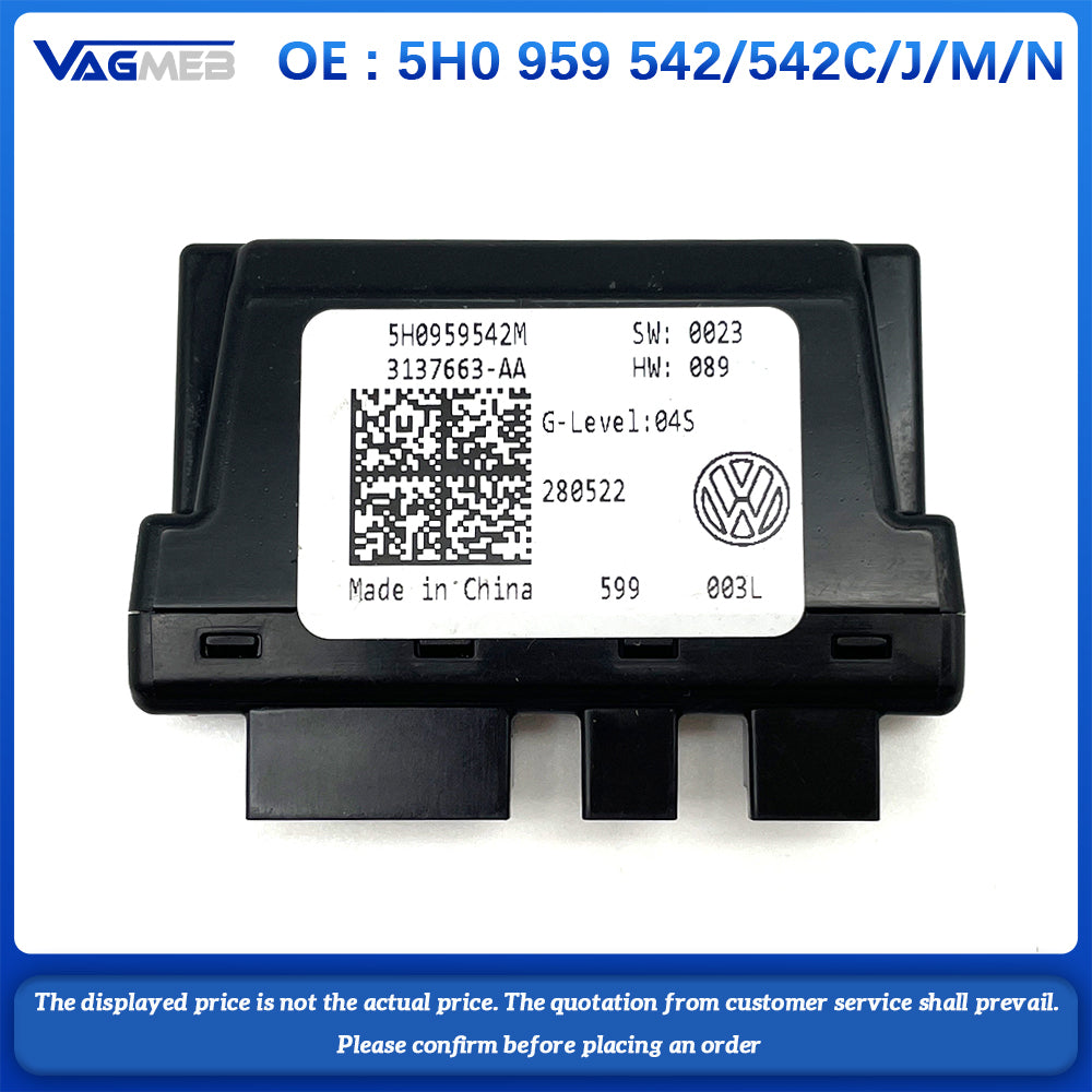 5H0 959 542 542C J M N Steering Wheel Release Sensing Module For VW Golf 8 MK8 T-Roc Polo Tiguan MK2