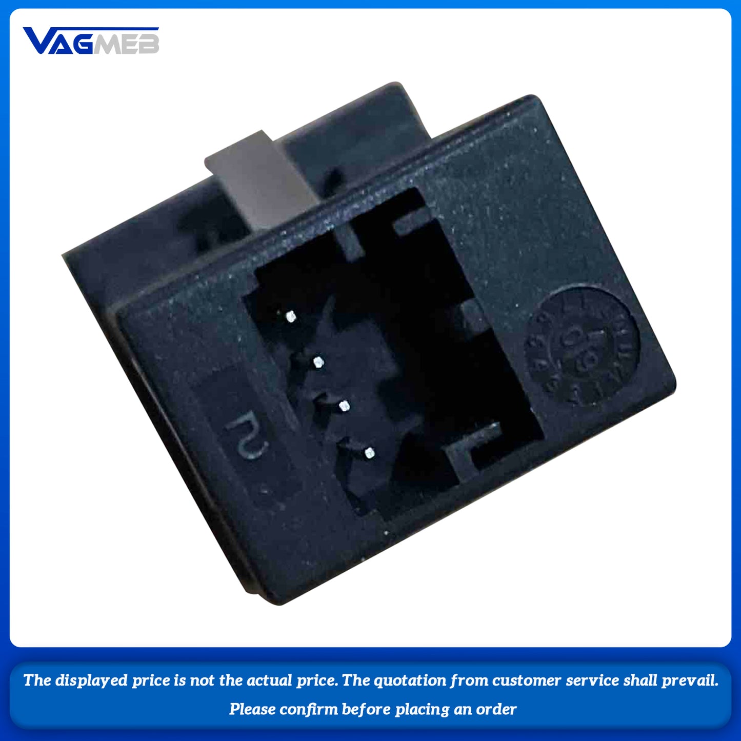 FHAWKEYEQ Car AUX Switch Socket Connector Adapter For RCD 510 RCD 310 VW Golf MK6 Jetta MK5 Scirocco