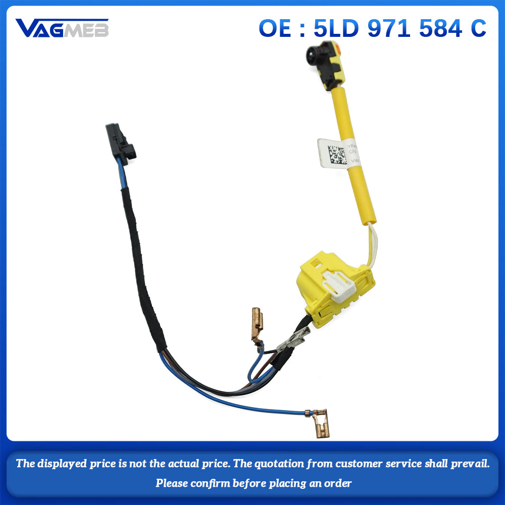 5LD 971 584 C Steering Wheel Multifunctional Wiring Harness Cable Plug For Skoda Superb Yeti Fabia