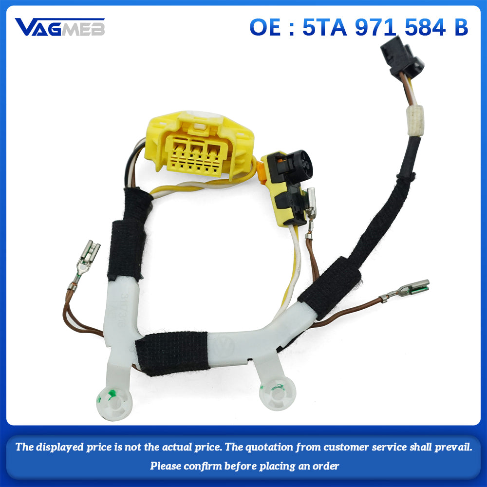 5TA 971 584 B Steering Wheel Multifunctional Wiring Harness Cable Plug For VW Golf Jetta T-Roc Touran 5T Tiguan MK2 Golf Variant