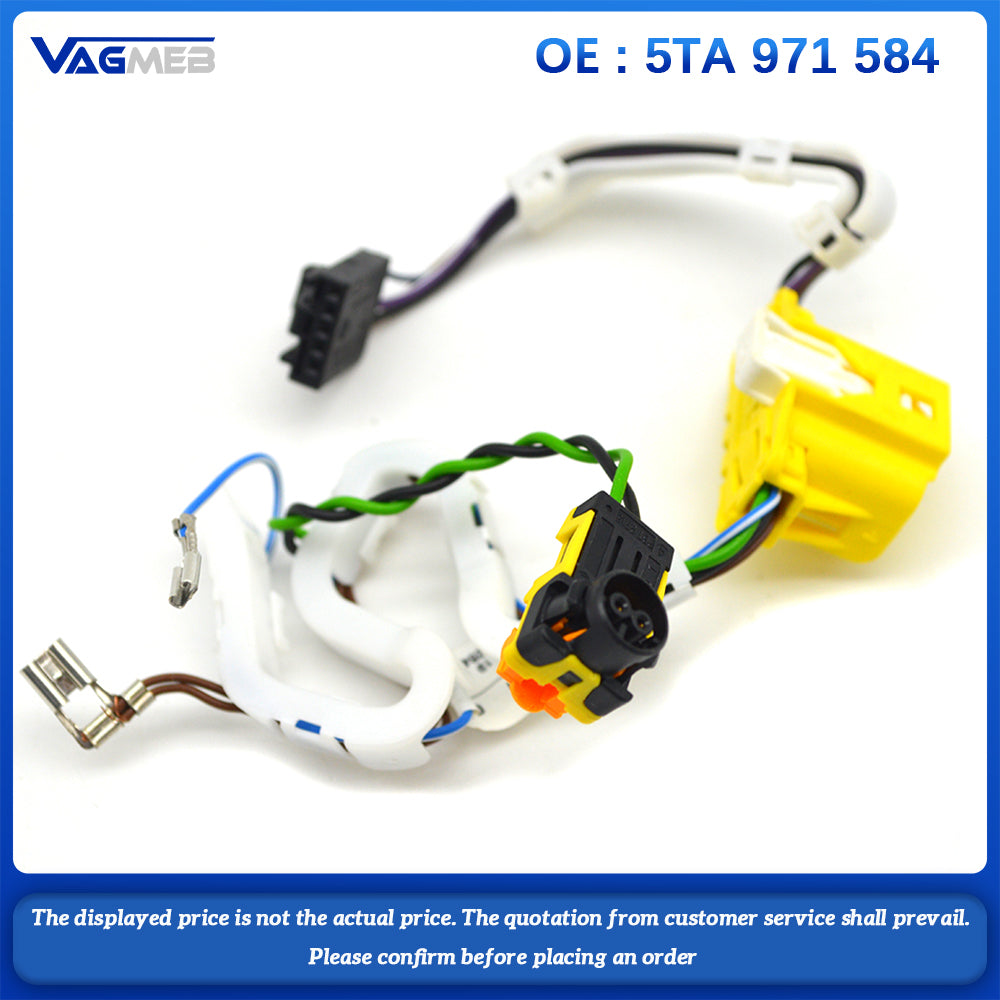 5TA 971 584 Steering Wheel Multifunctional Wiring Harness Cable Plug For VW Atlas Tiguan MK2 Touran 5T CC T-Roc Jetta