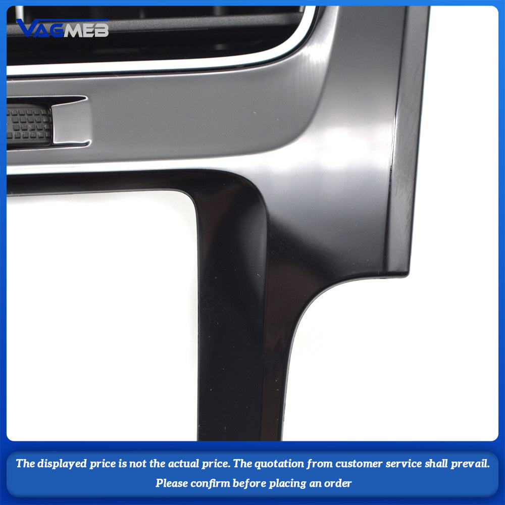 For VW Golf MK7 7 .5 RHD Right-hand drive Piano paint Black 9 inch Screen Trim frame Radio Panel Air outlet 5G2 819 743G