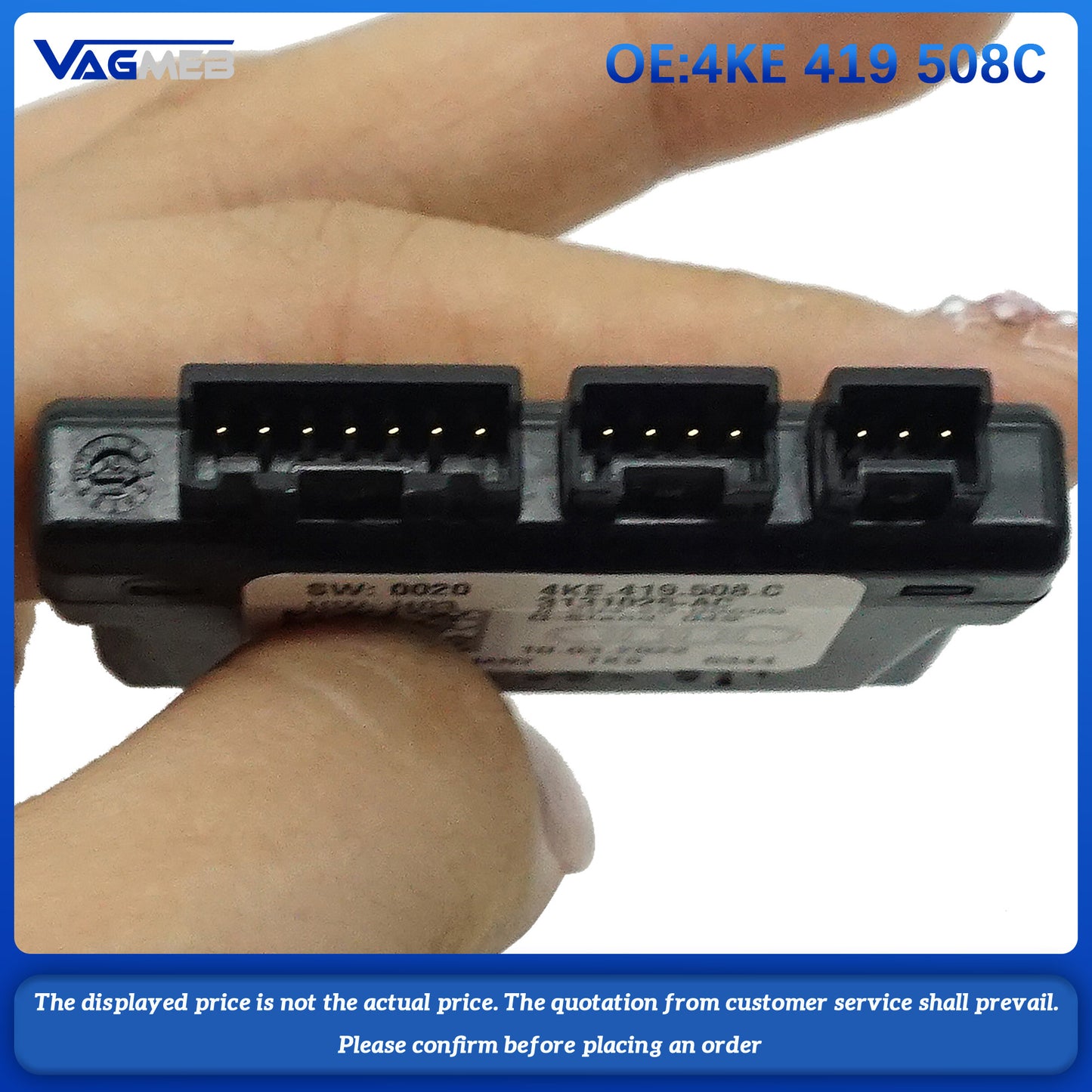 For Audi C8 steering wheel hands-free module, Car Accessories 4KE 419 508C