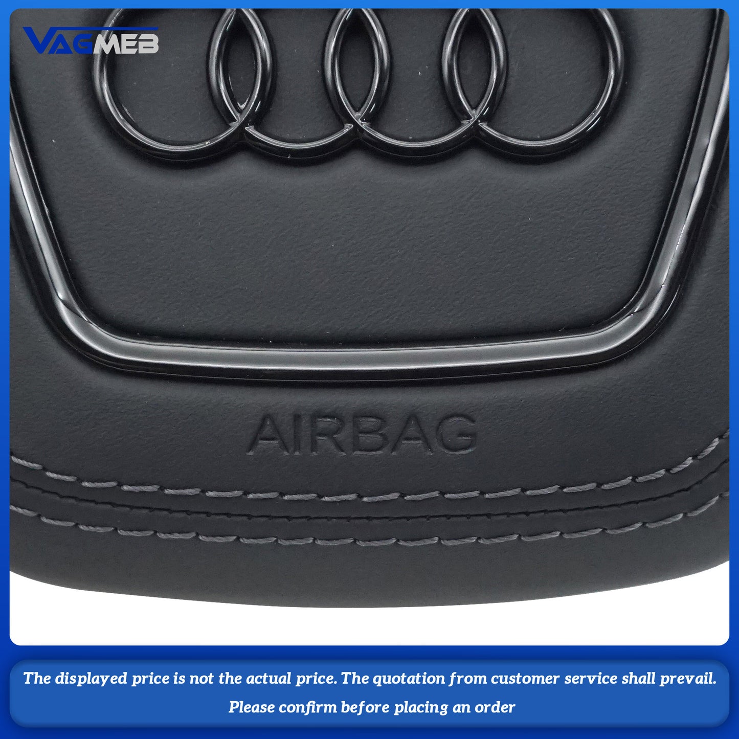 Steering wheel airbag cover multifunction steering wheel For Audi Q5
