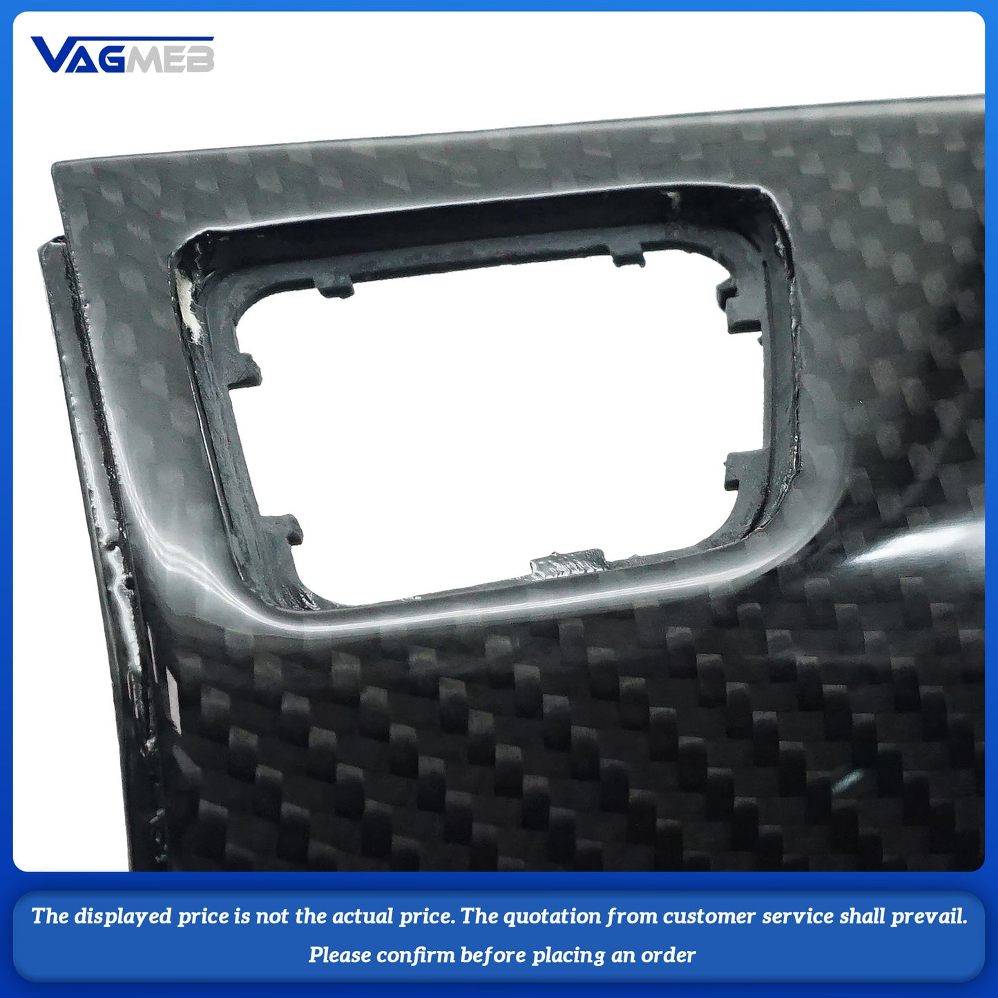 For Audi RS3 8V carbon fiber mirror housing (with lane changing function)