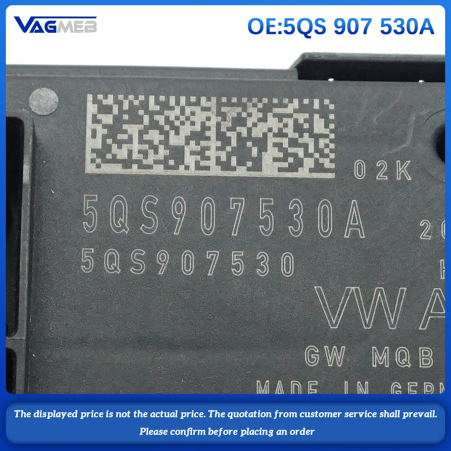 For VW Golf 8 MK8 Passat B9 Tiguan MK3 Octavia MK4 Kodiaq Superb Leon TERR High end BCM Supports Keyless Entry 5QS 907 530A