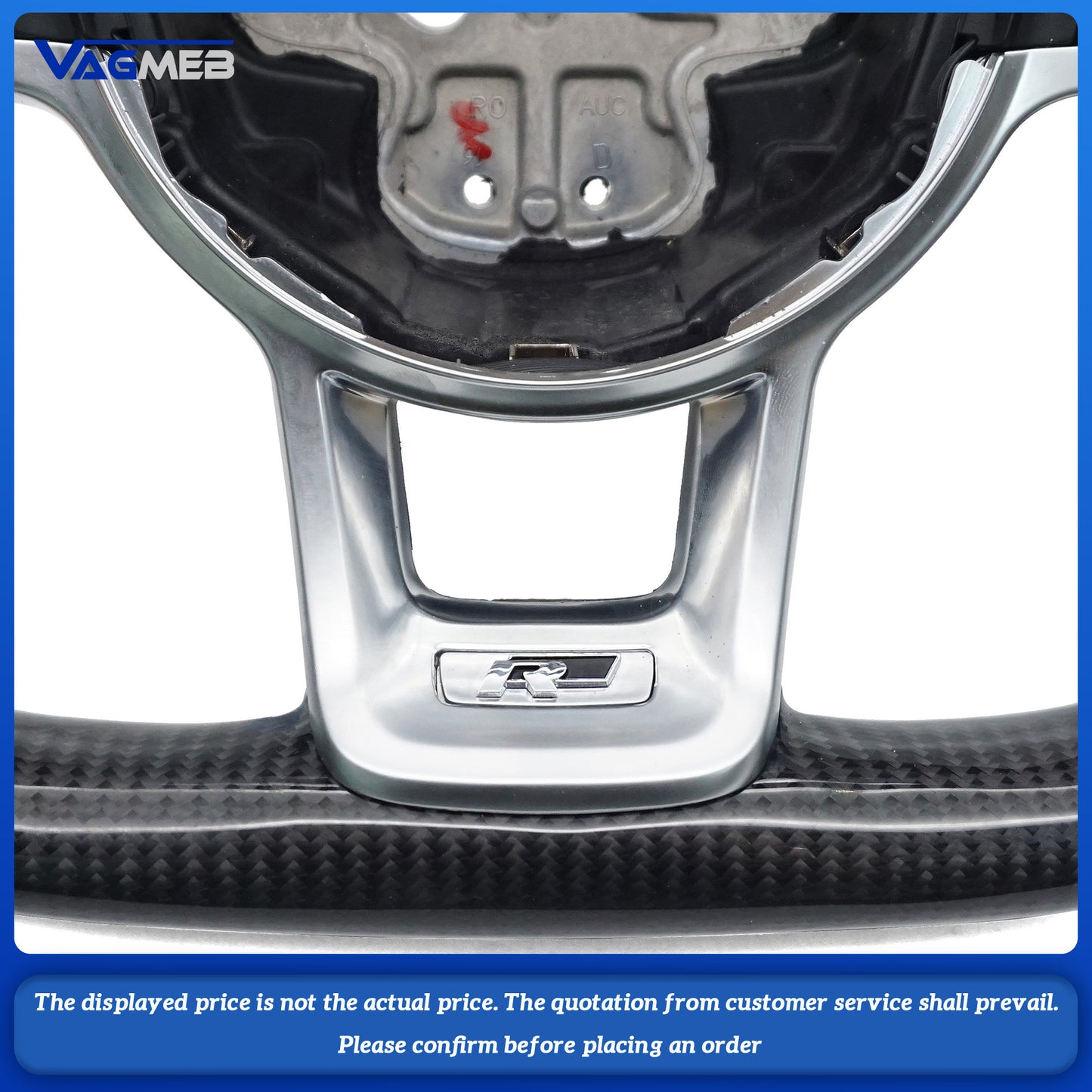 Carbon fiber leather multifunctional sports steering wheel For VW Golf 7 MK7 GTI Passat B8 Tiguan MK2 DSG
