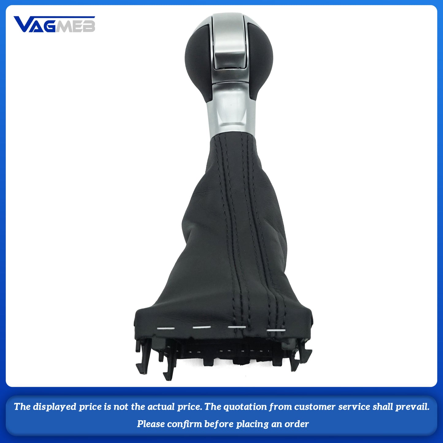 For Audi A3 Speed Car Gear Shift Knob Lever Pen Gaitor Boot Cover Case