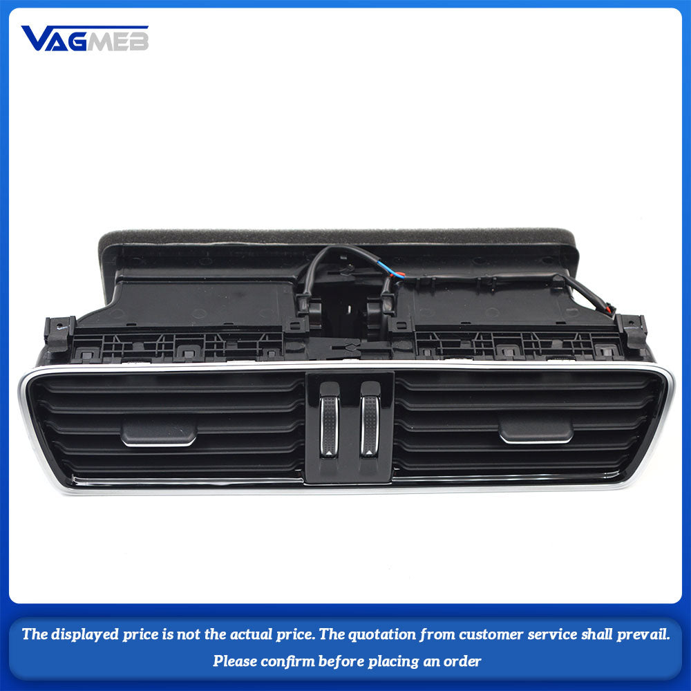 Black Chrome Piano Paint Air Conditioning Outlet Vents For VW Passat B6 B7 2006-2011 3AD 819 701A 702A 728A