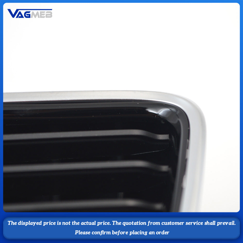 Black Chrome Piano Paint Air Conditioning Outlet Vents For VW Passat B6 B7 2006-2011 3AD 819 701A 702A 728A