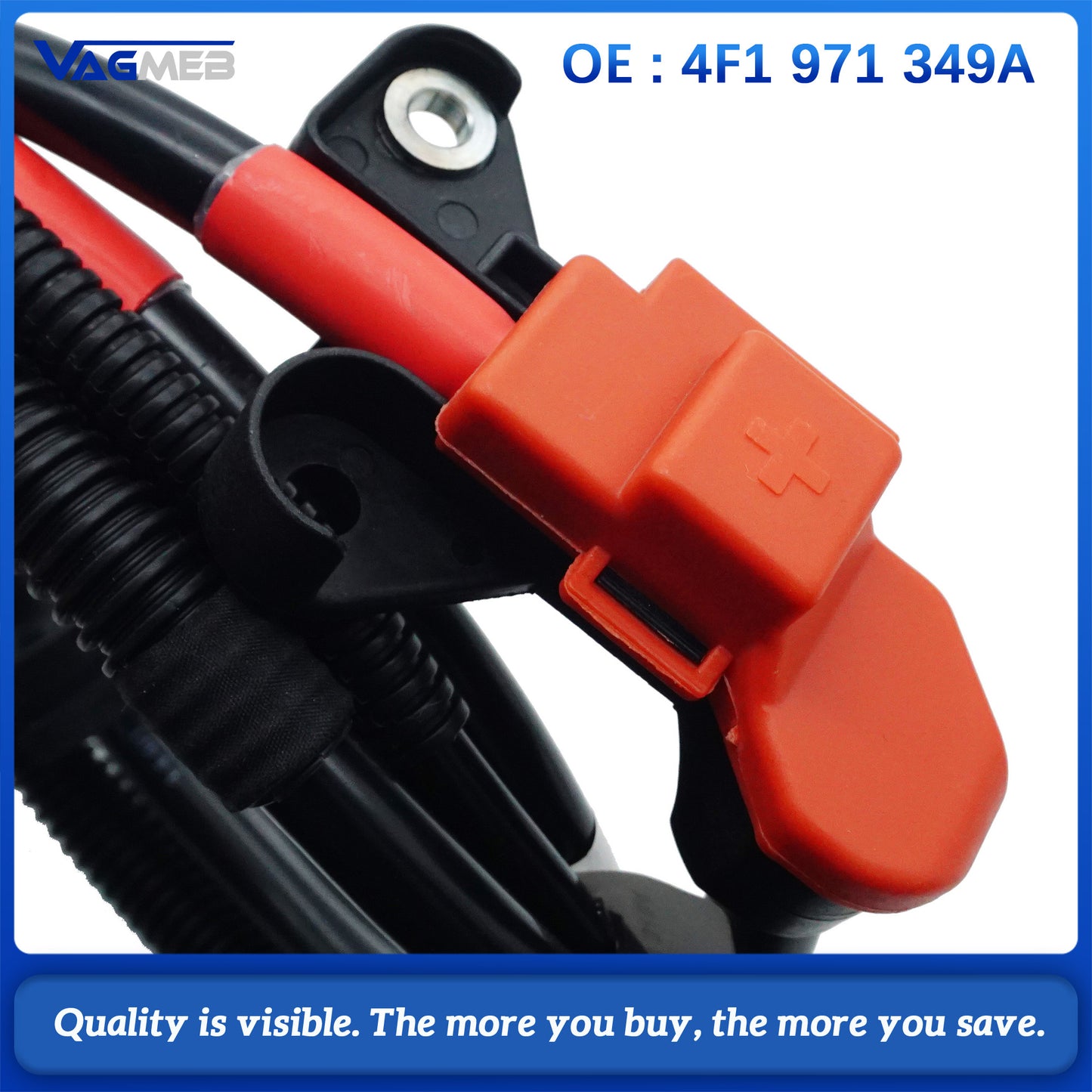 4F1 971 349 A New Positive Motor Wiring Harness Battery Wiring Harness For Audi A6 S6