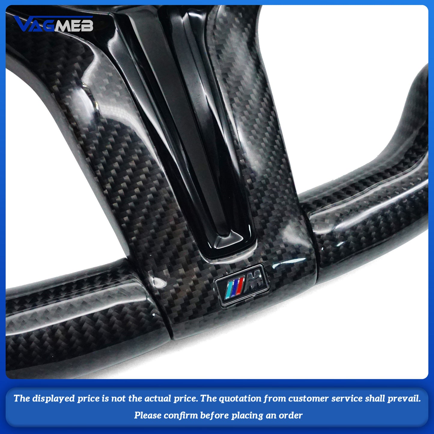 For Bmw 3 Series carbon fiber Steering Wheel