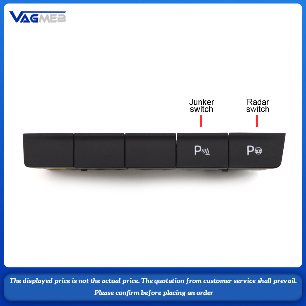For VW Tiguan T-Corss Atlas Polo Jetta Skoda Octavia PLA parking radar button switch 5ED 927 238B