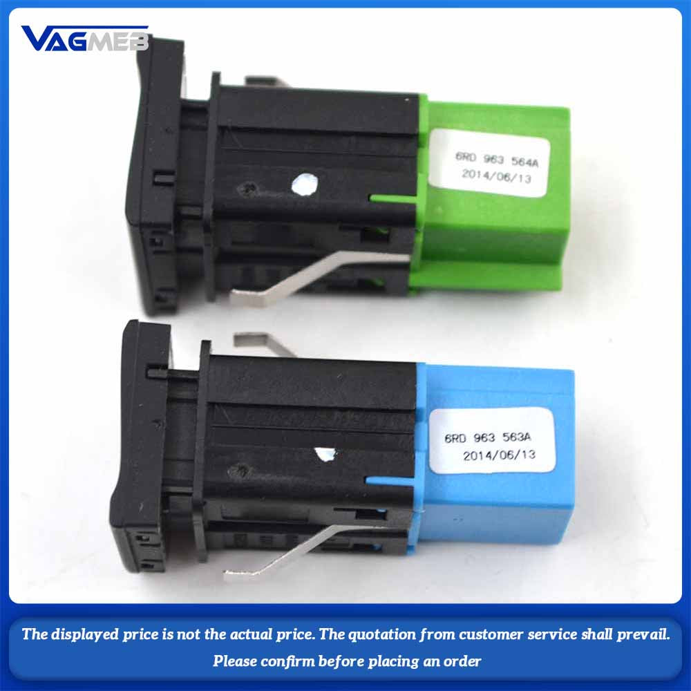 For VW Polo 2014-2018 Seat heating switch 6RD 963 563 A 6RD 963 564 A