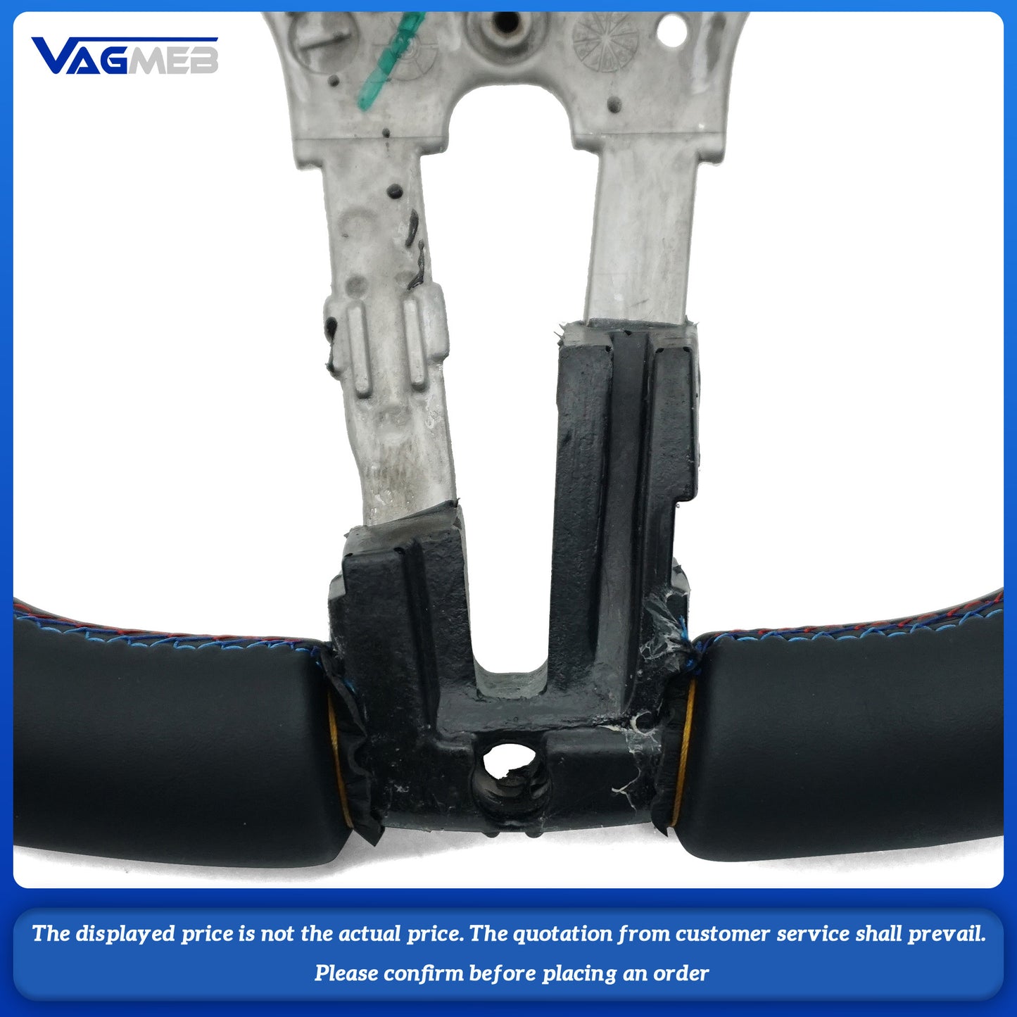 TDD Real Carbon Fiber Car Steering Wheel For BMW M M3 M5 M6 F01 F02 F06 F07 F10 F11 F12 F13 F30 F32 F80 F91 E90 E91 E92