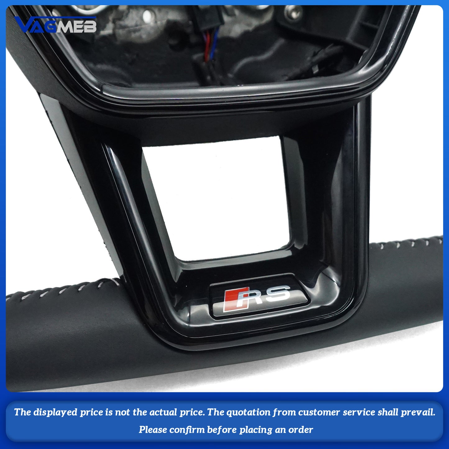 For Audi A6 C8 A7 Steering Wheel Car Accessories