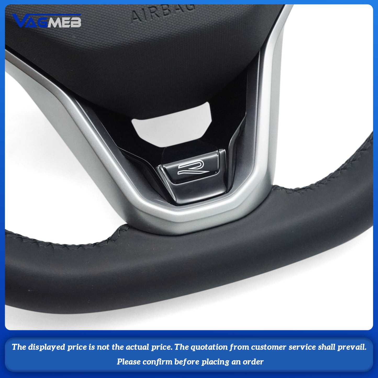 For VW Atlas Golf 8 Mk8 Jetta Sharan Passat B9 Tiguan Steering Wheel