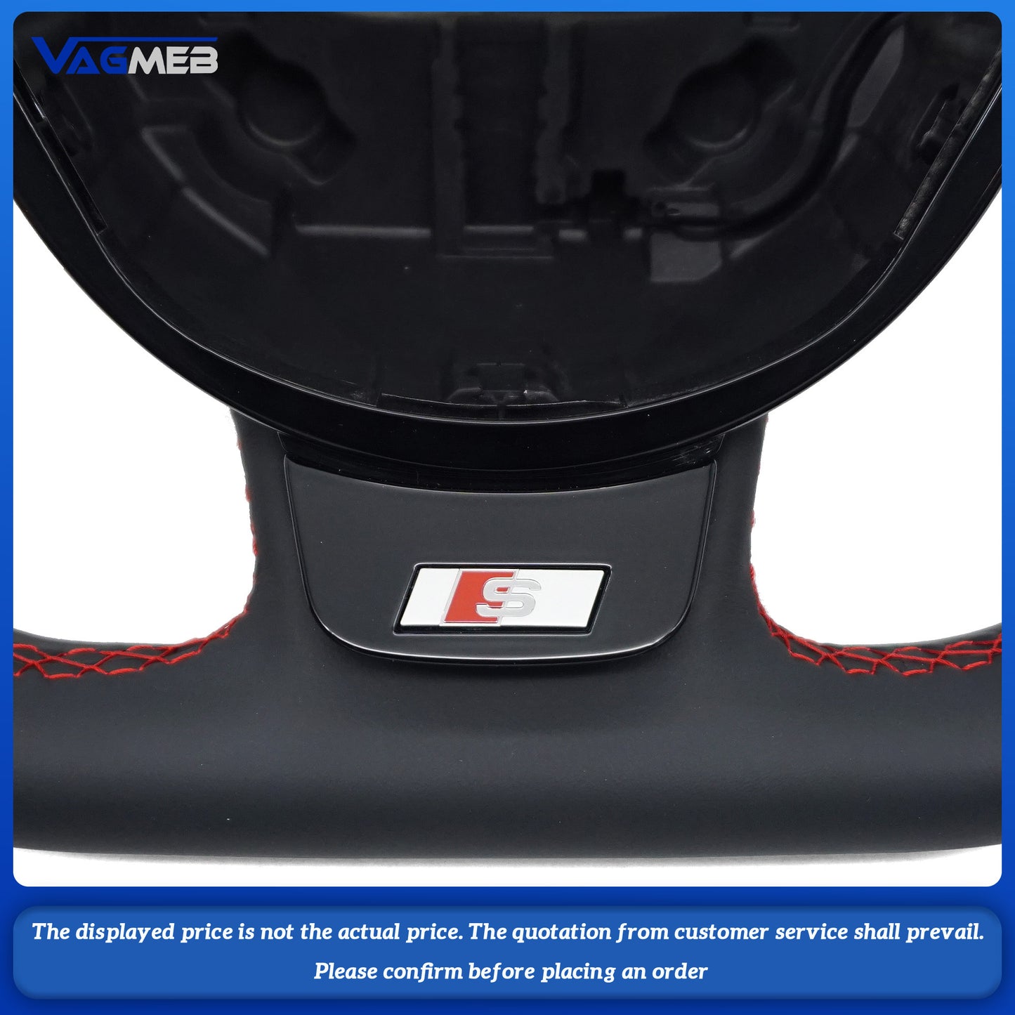 For Audi S logo A4B8 Steering wheel