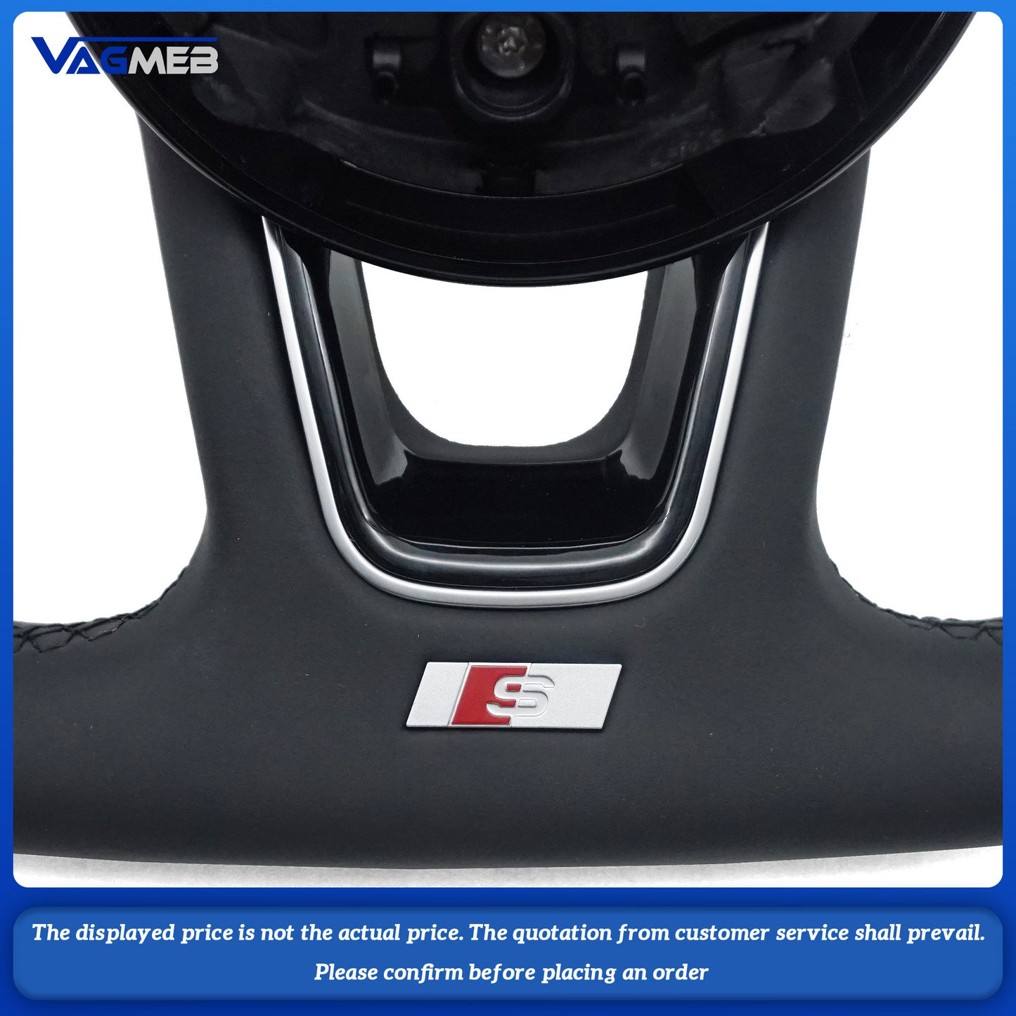 For Audi A4B9 S LOGO steering wheel with heating