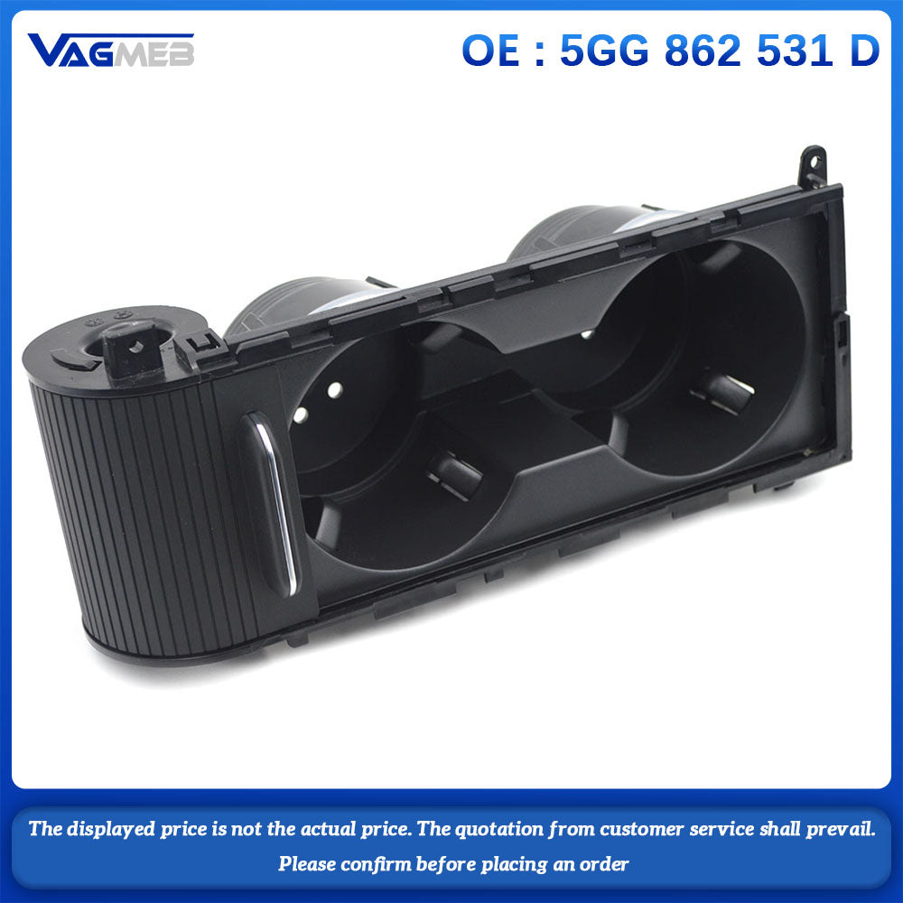 Cupholder Console Cup Holder With Sliding Lid For Golf 7 MK7 5GG 862 531 D
