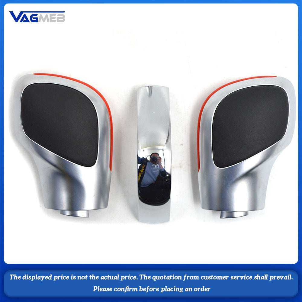 Shift Knob Gear Side Cover Suitable DSG Logo For VW Golf 6 7 R GTI Passat B7 B8 CC R20 Jetta MK6 GLI Car Accessories