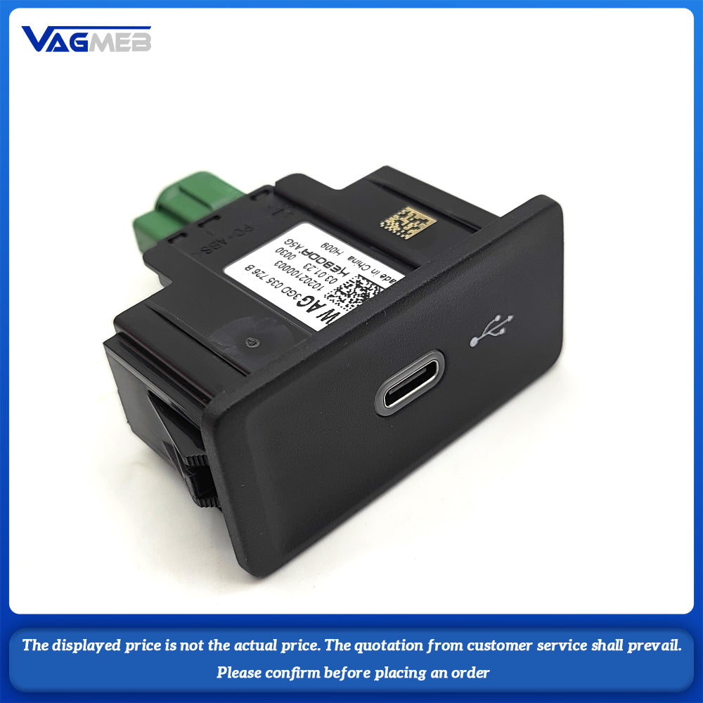 For VW Passat B8 Arteon USB switch interface 3G5 035 726 B 3GD 035 726 B