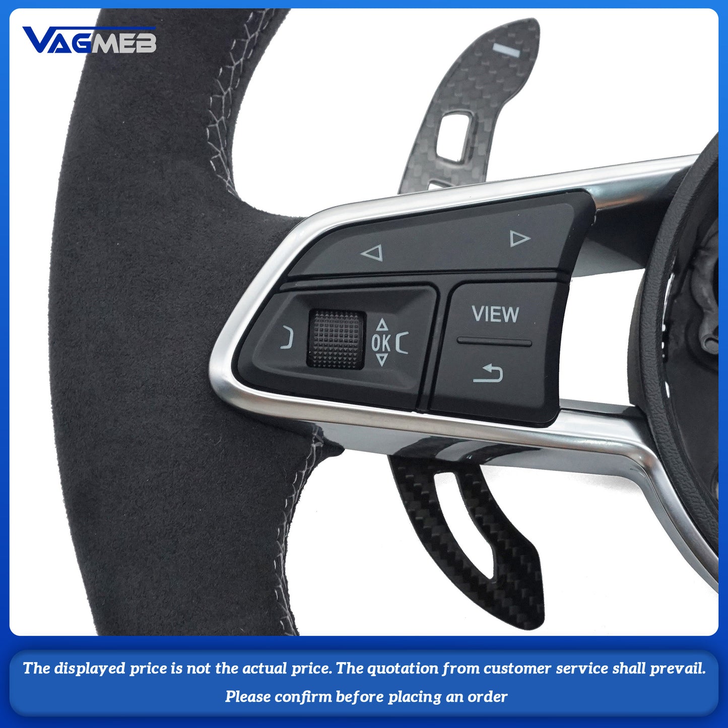 For Audi TT TTRS R8 Steering Wheel