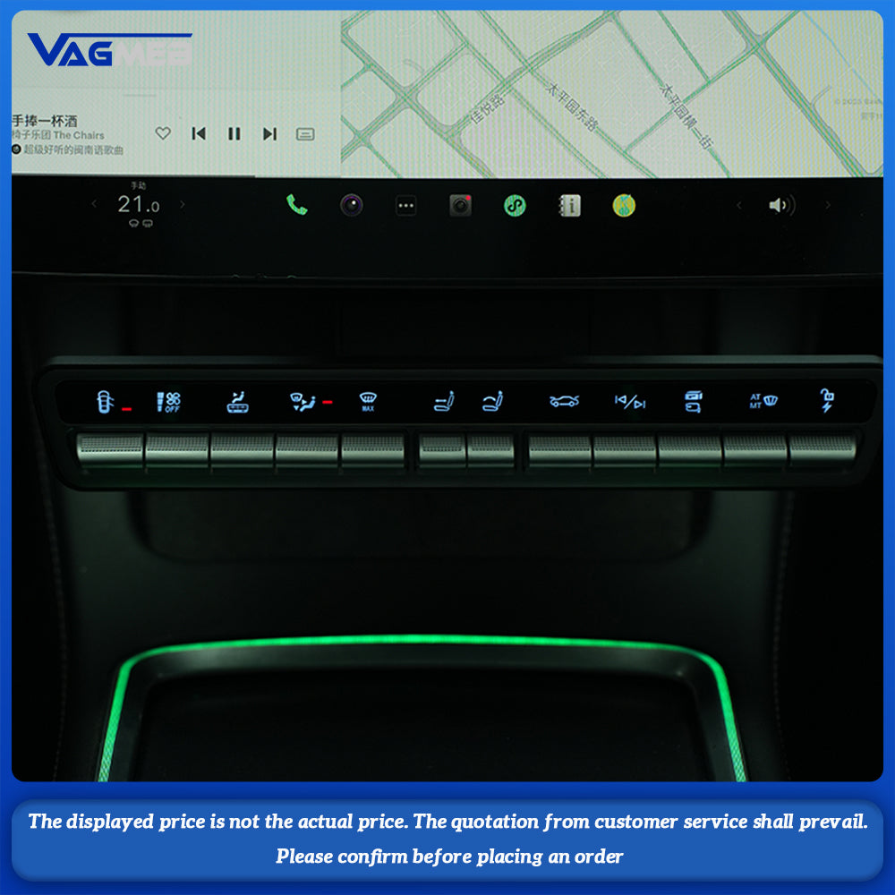 For VW Tesla Model 3 Model Y physical control keys