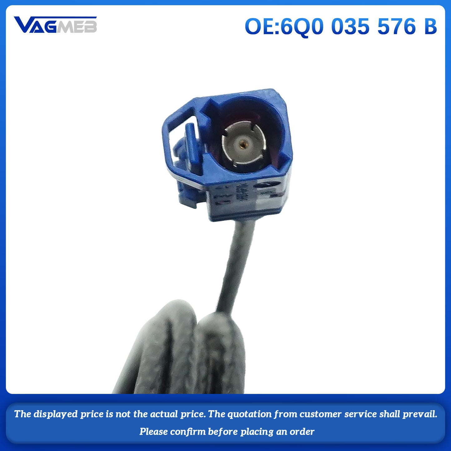 GPS wiring harness 6Q0 035 576B