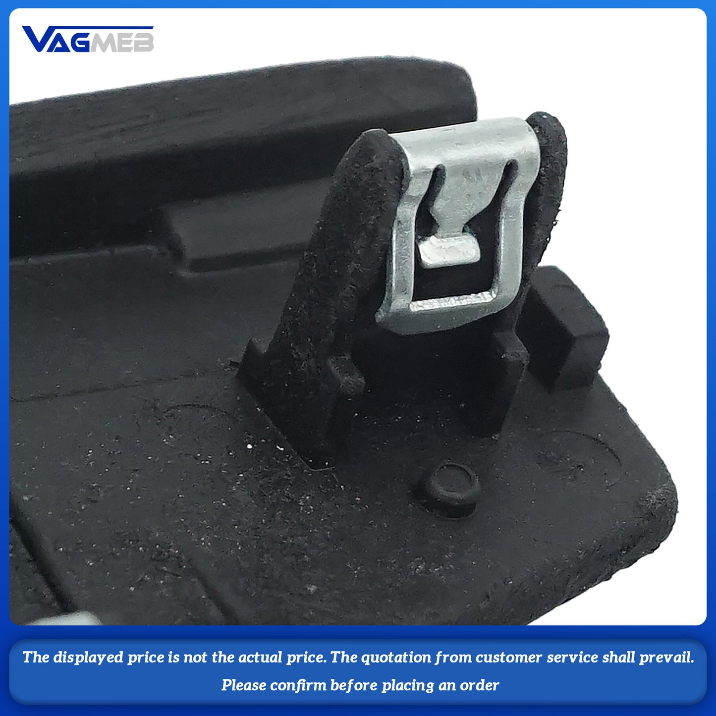 For Audi RS6C8 with blue-line textured carbon fiber gearshift cover Carbon fibre Gear Shift Knob