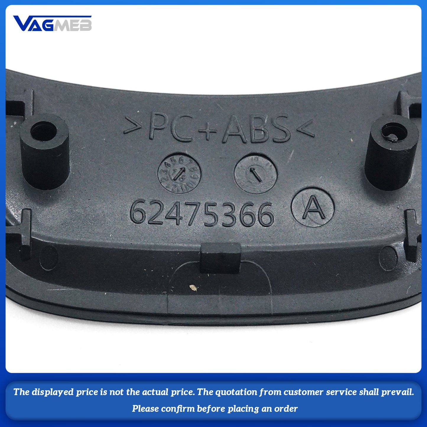 For Audi A4 B8 A3 8V A5 Q3 Q5 Q7 Decorate the button frame of the steering wheel