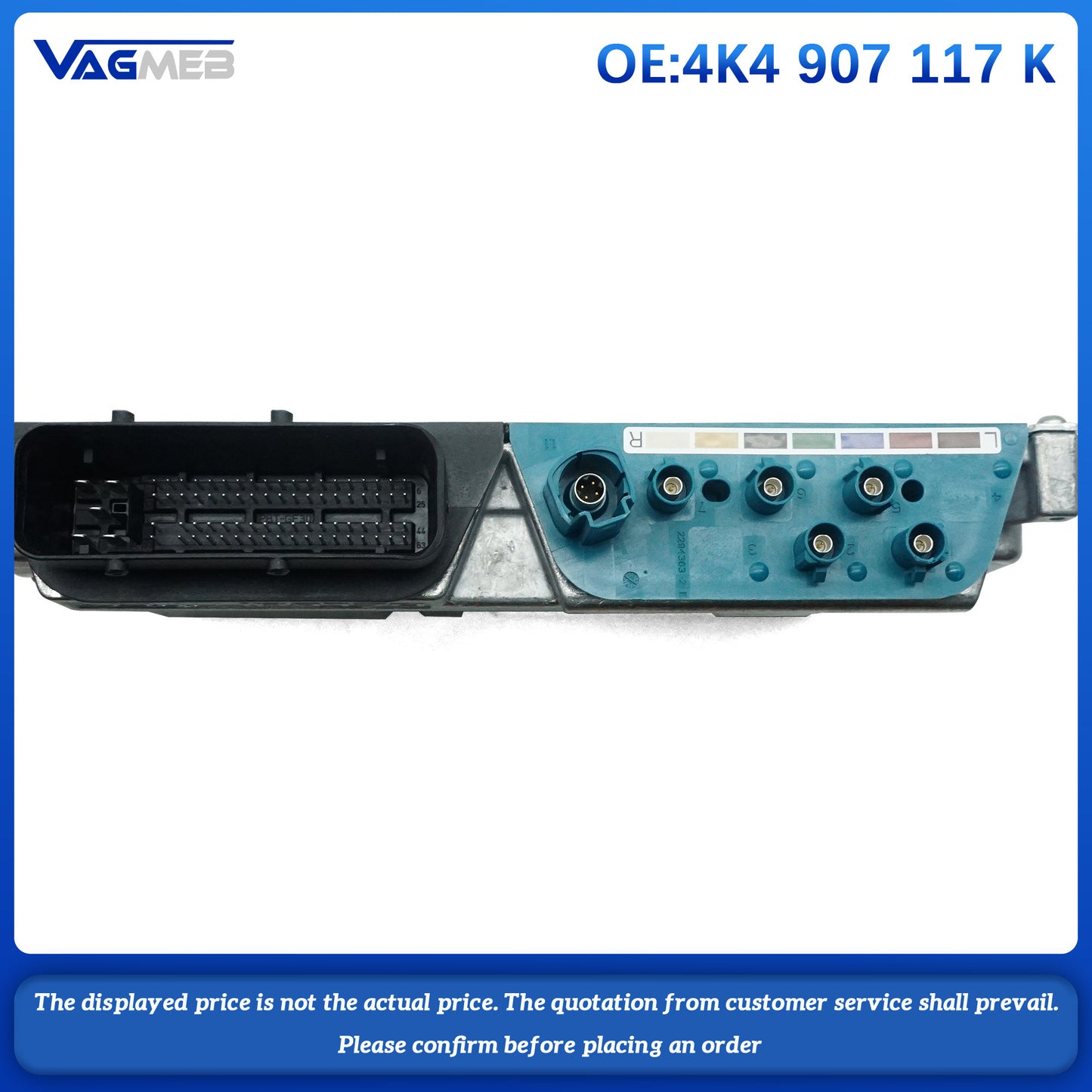 For VW Touareg 2019 360 Panoramic Camera Module 360 Degree Surround Image 4K4 907 117K