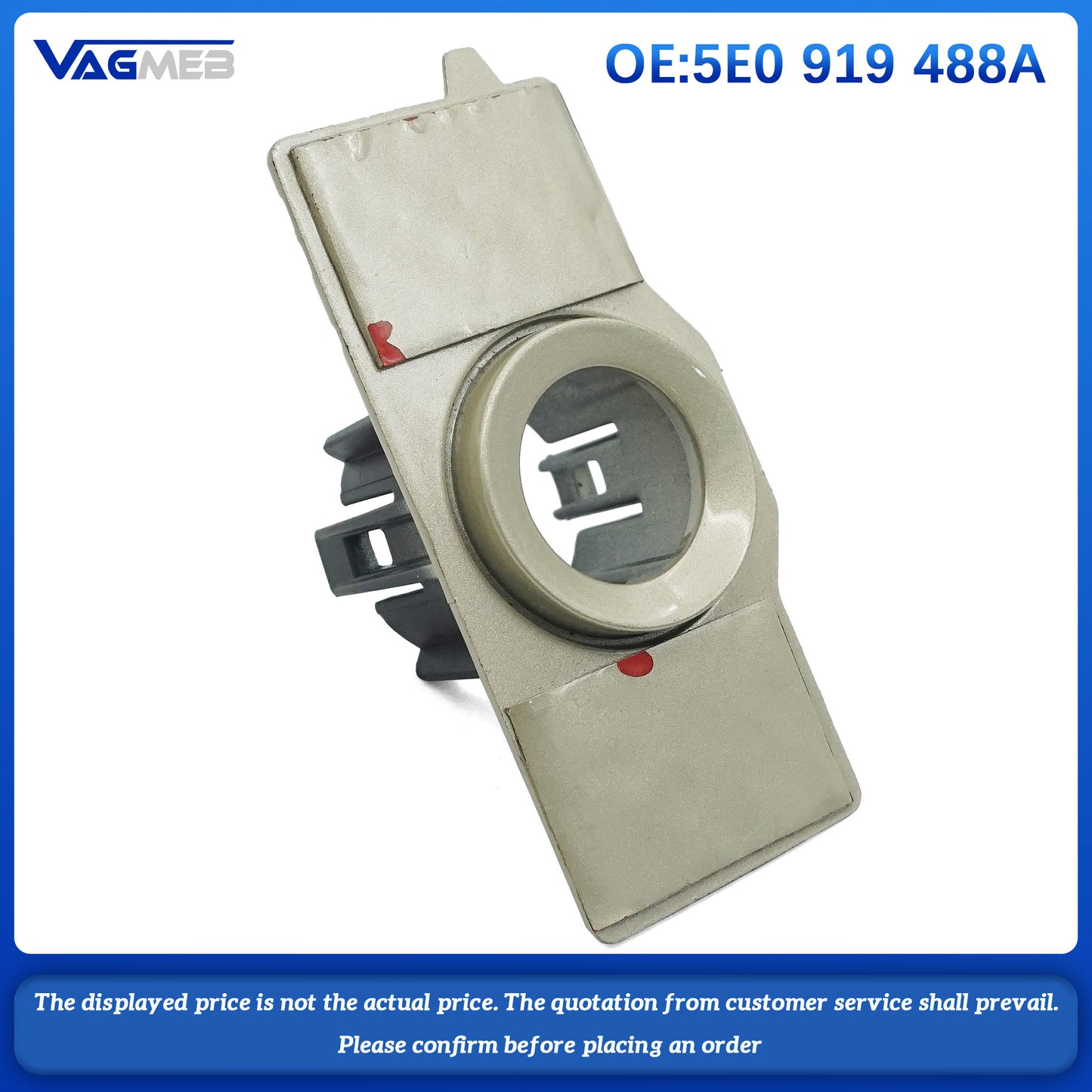 OEM PLA Sensor Bracket Front Rear Intelligent Parking Assist Pilot Sensor Holder for Skoda Octavia 5E0 919 487A 488A