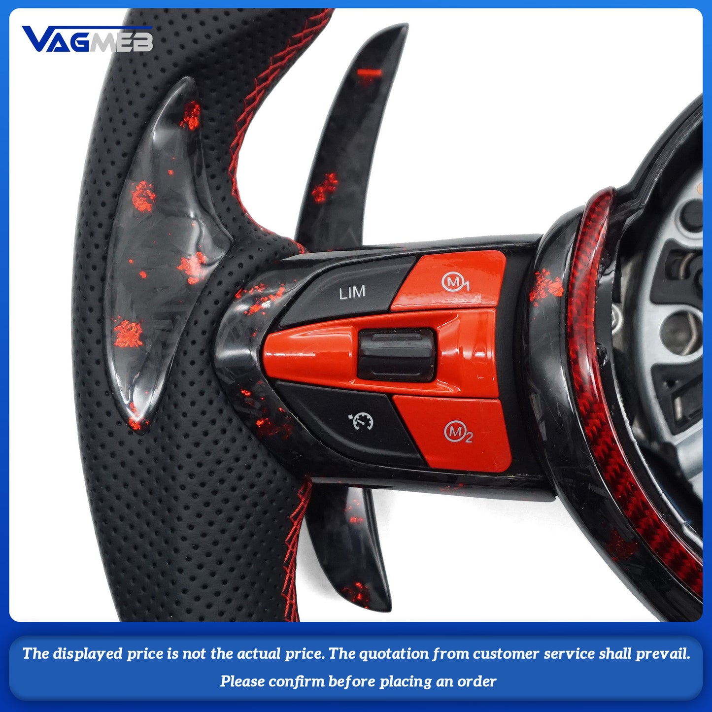 Car Interior Accessories Carbon Fiber Steering Wheel For BMW F10 F20 F22 F30 F32 F10 F12 F07 F06 F80 F82 F84 F36 F40 F90 E90