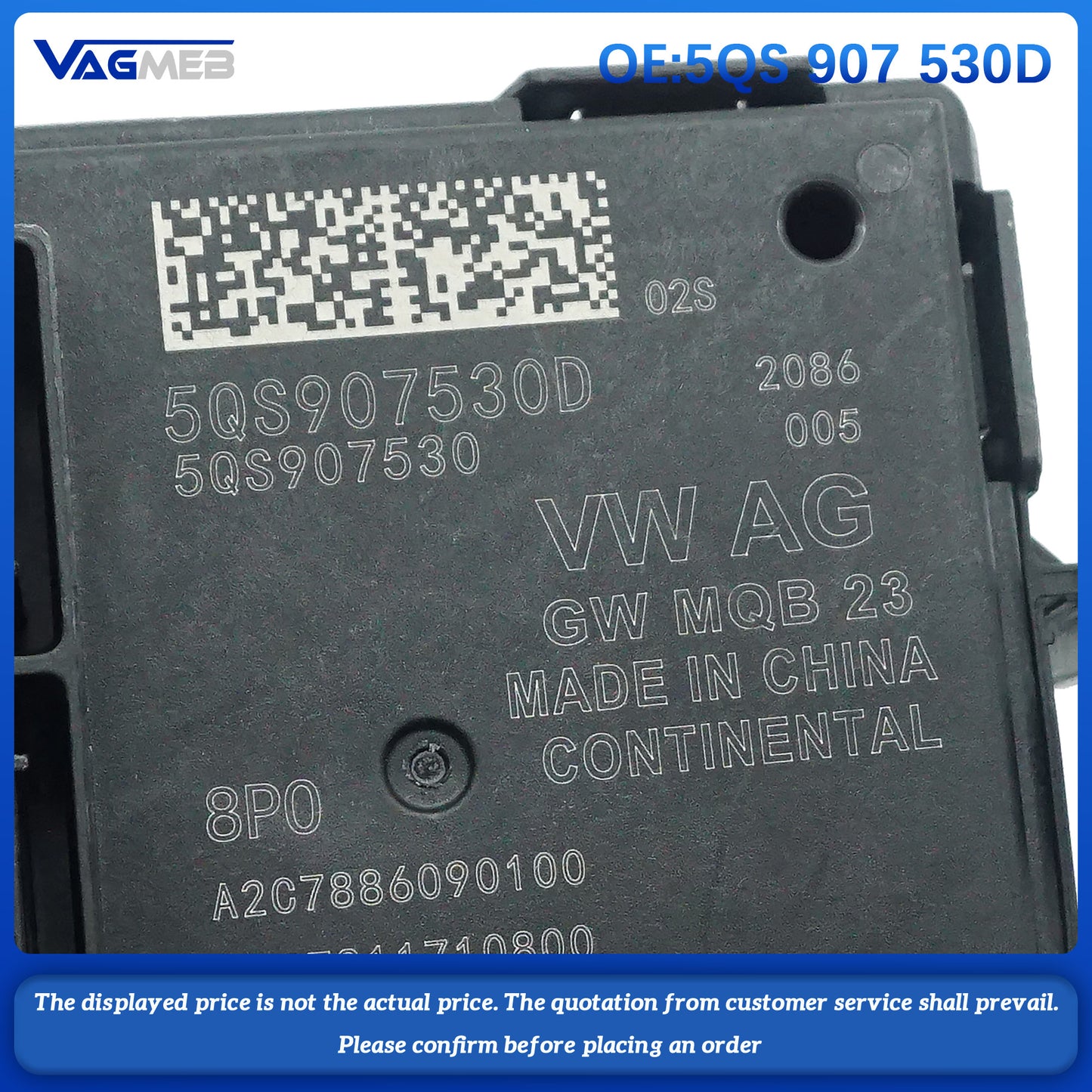 For VW Passat B9 gateway 5QS 907 530D