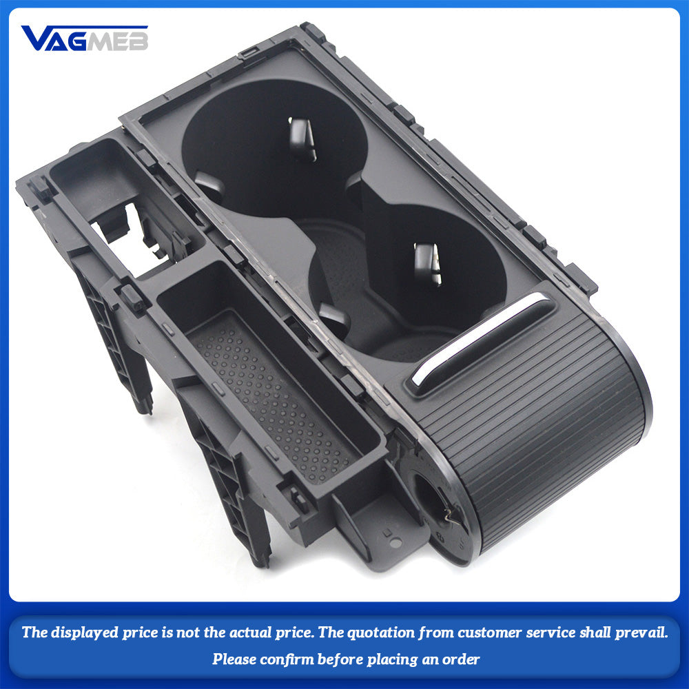 For VW Passat B8 Cupholder Console Cup Holder With Sliding Lid Water cup holder