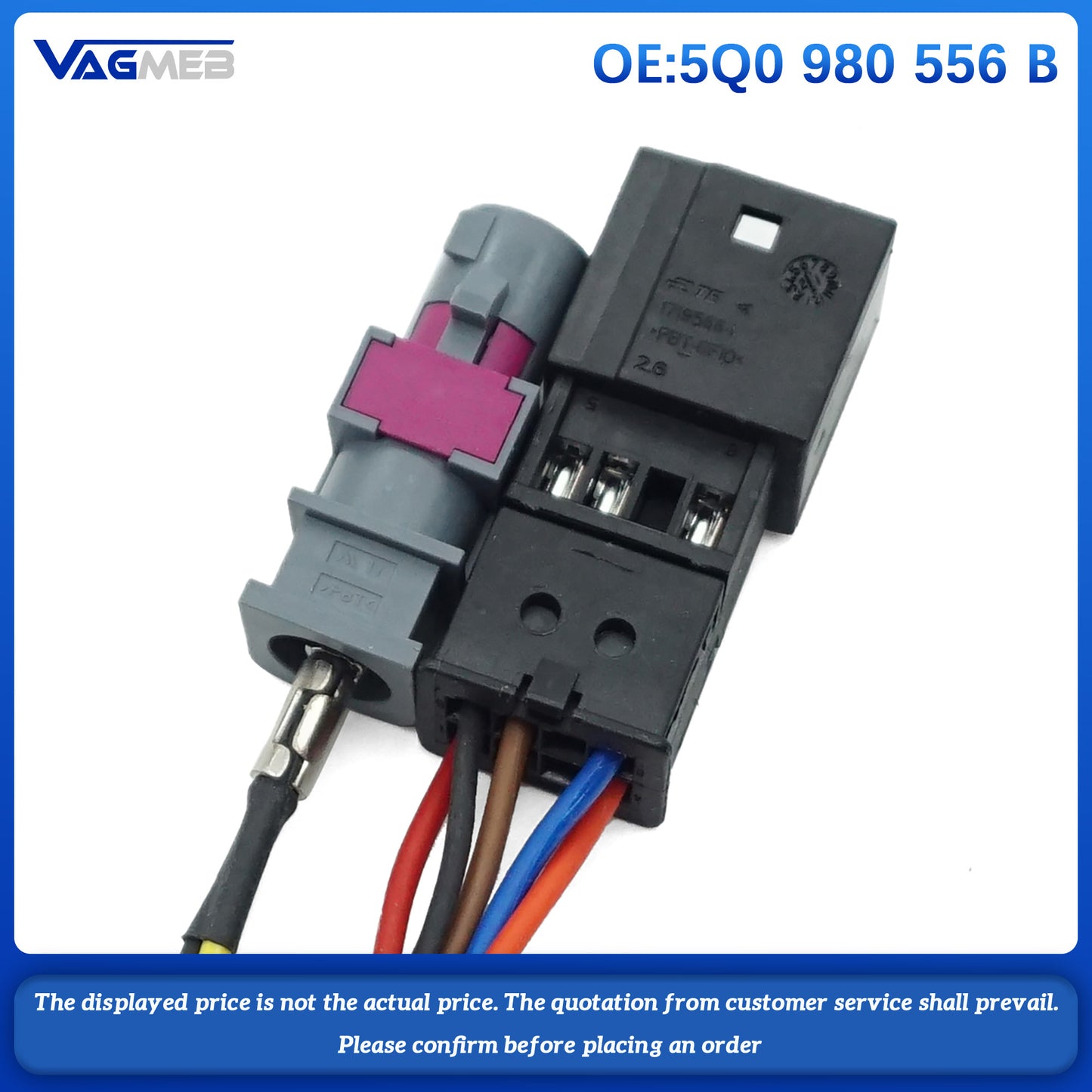 For Audi A3 Reversing camera head 5Q0 980 556 B