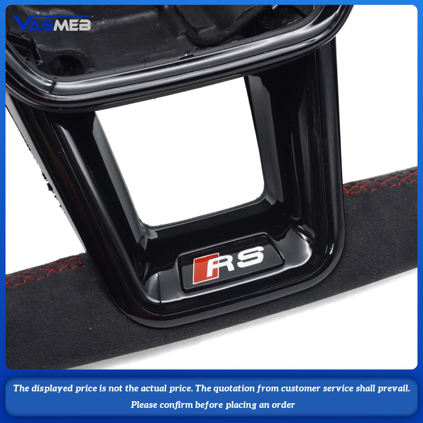 For Audi RS logo A6C8 Steering Wheel with heating