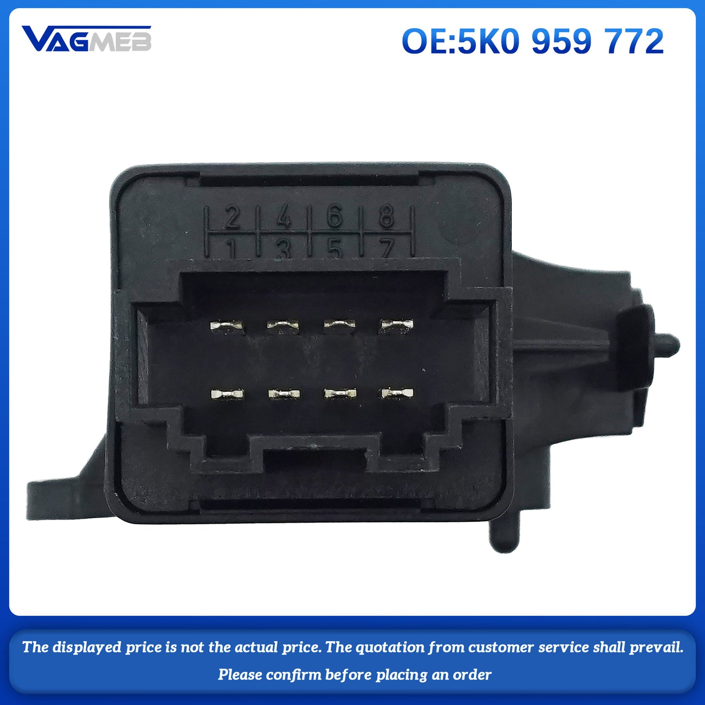 New Seat Heating Switch Control Module For VW Passat Tiguan Bora CC Passat Variant LAVIDA Golf Jetta 5K0 959 772