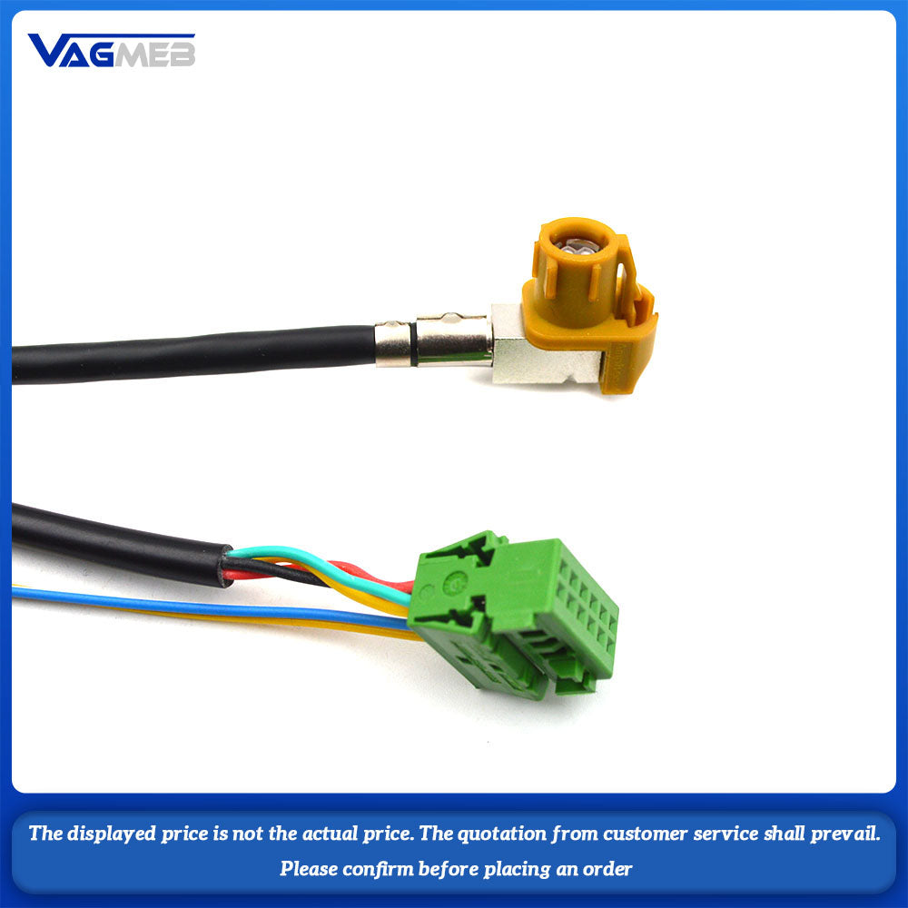 For VW Golf mk7 Golf 7 Passat B8 POLO CarPlay Media MIB2 PRO USB AMI Install Plug Socket Switch Cable Wire
