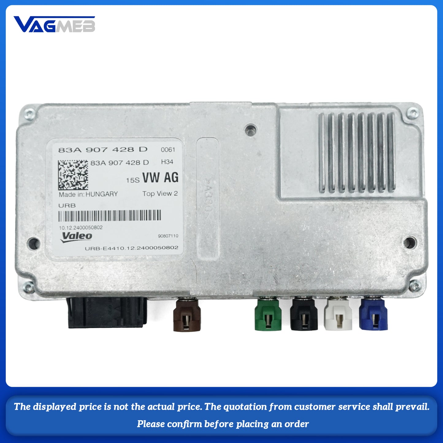 For Audi A4 360 Panorama kit a set of mirror shell module wiring harness