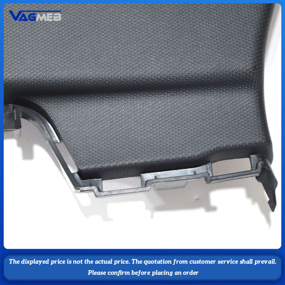 For VW Golf MK7 the B-pillar and C-pillar trim panels are black